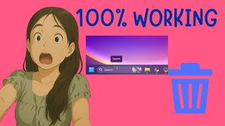 EASY TUTORIAL On How Remove Picture From Search Bar In Windows 11