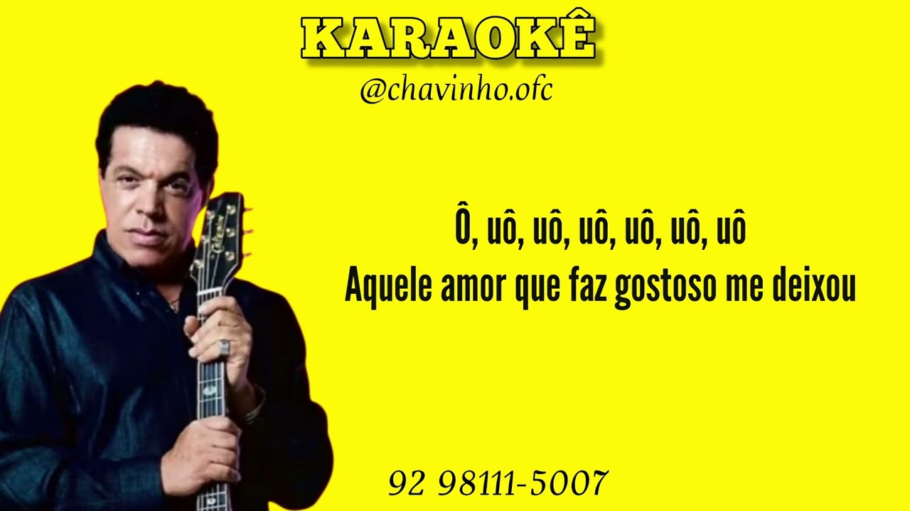 WANDO = AQUELE AMOR QUE FAZ GOSTOSO = KARAOKÊ VERSÃO SERESTA (combacking-vocal)