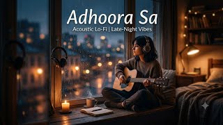 "Adhoora Sa" – Soft acoustic chords meet cozy lo-fi beats. Created using AI tools🎧✨ screenshot 5