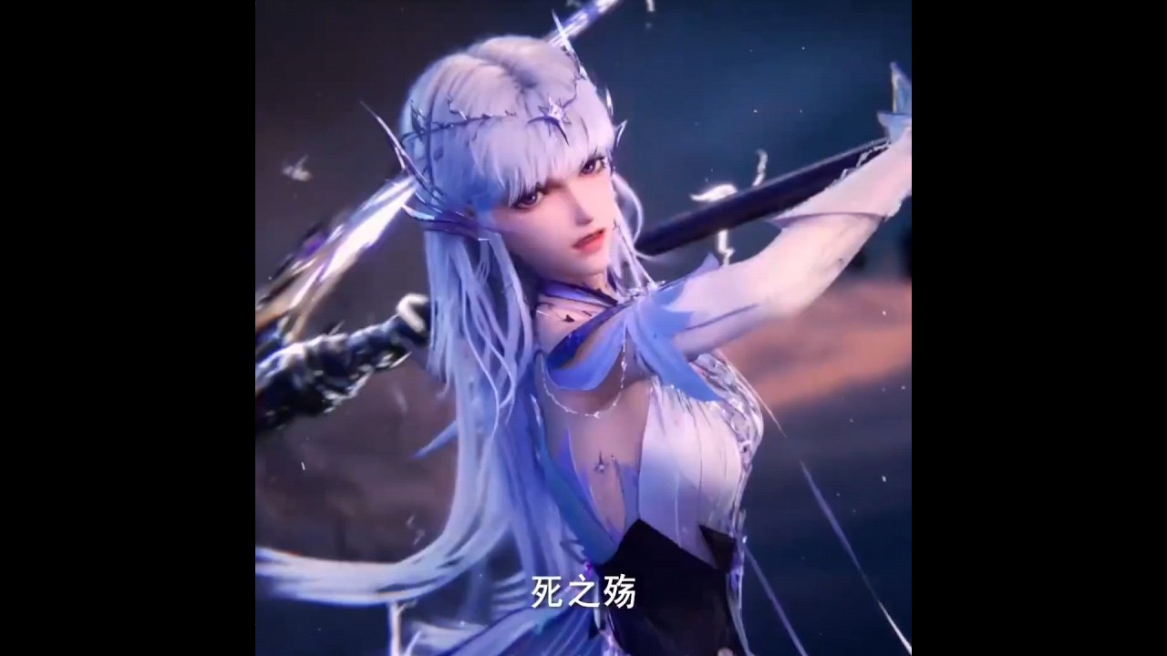 Throne of seal caier used death God's first deadly move 😈 #throneofseal #shorts #amv