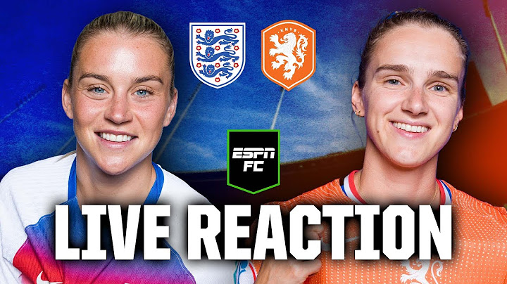FULL REACTION: England SMASH Netherlands 4-0 in Euro 2025 Group D 🏴󠁧󠁢󠁥󠁮󠁧󠁿 | ESPN FC