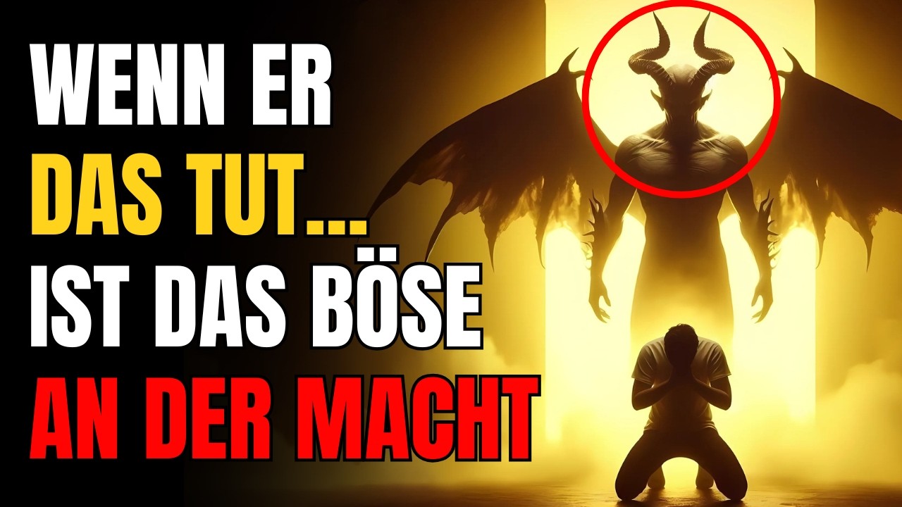 Wenn ein Narzisst so handelt, dann ist er von etwas Dunklem besessen