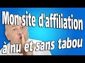 Mon site daffiliation sans tabou elementor et oceanwp