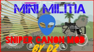 Doodle Army 2: Mini Militia v4.0.36 Most Dangerous Hack of All Time #2 || Sniper Canon Mod by DZ screenshot 1
