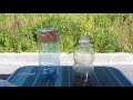 Эксперимент Алмазный надфиль - сепарируем масло для лабораторного анализа....