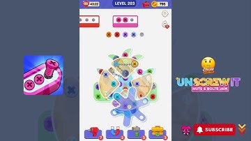 Screw Out: Jam Puzzle - Level 203 - Gameplay walkthrough