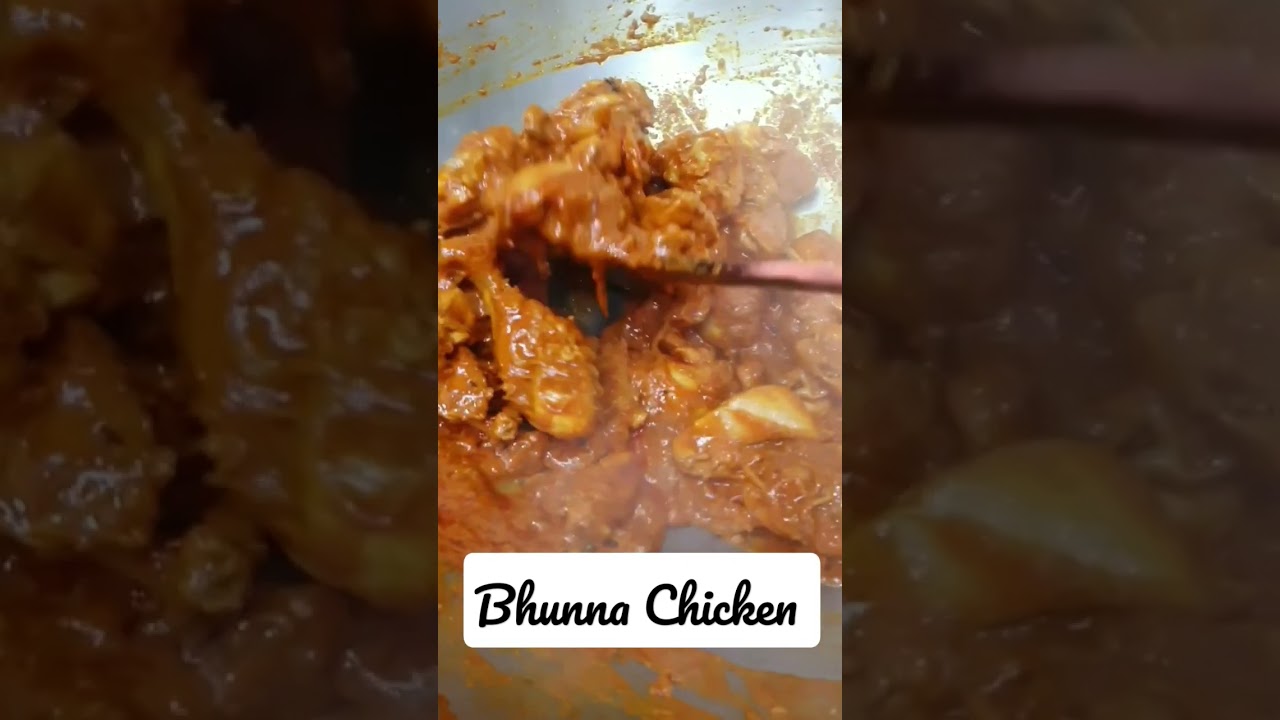 chicken bhunna