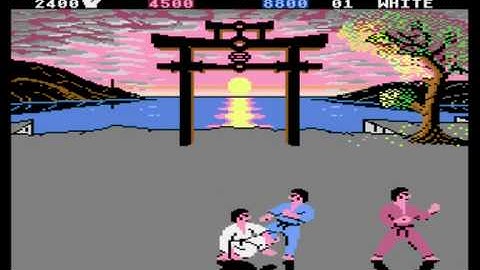 Atari XL/XE - International Karate + (W.I.P.)