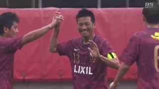 【ゴール】新井場徹のミドルシュートが弾かれたところを柳沢敦が決める－ENCORE 中田浩二・柳沢敦・新井場徹 合同引退試合－