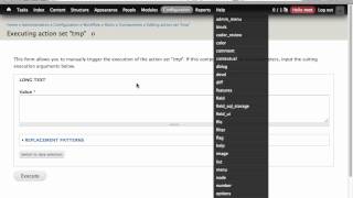 Rules Mastery 58 -- Actions that provides variables (task)