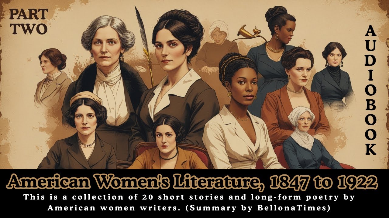 📚 American Women’s Literature (1847-1922) – Audiobook Collection & Analysis : Part 2/2