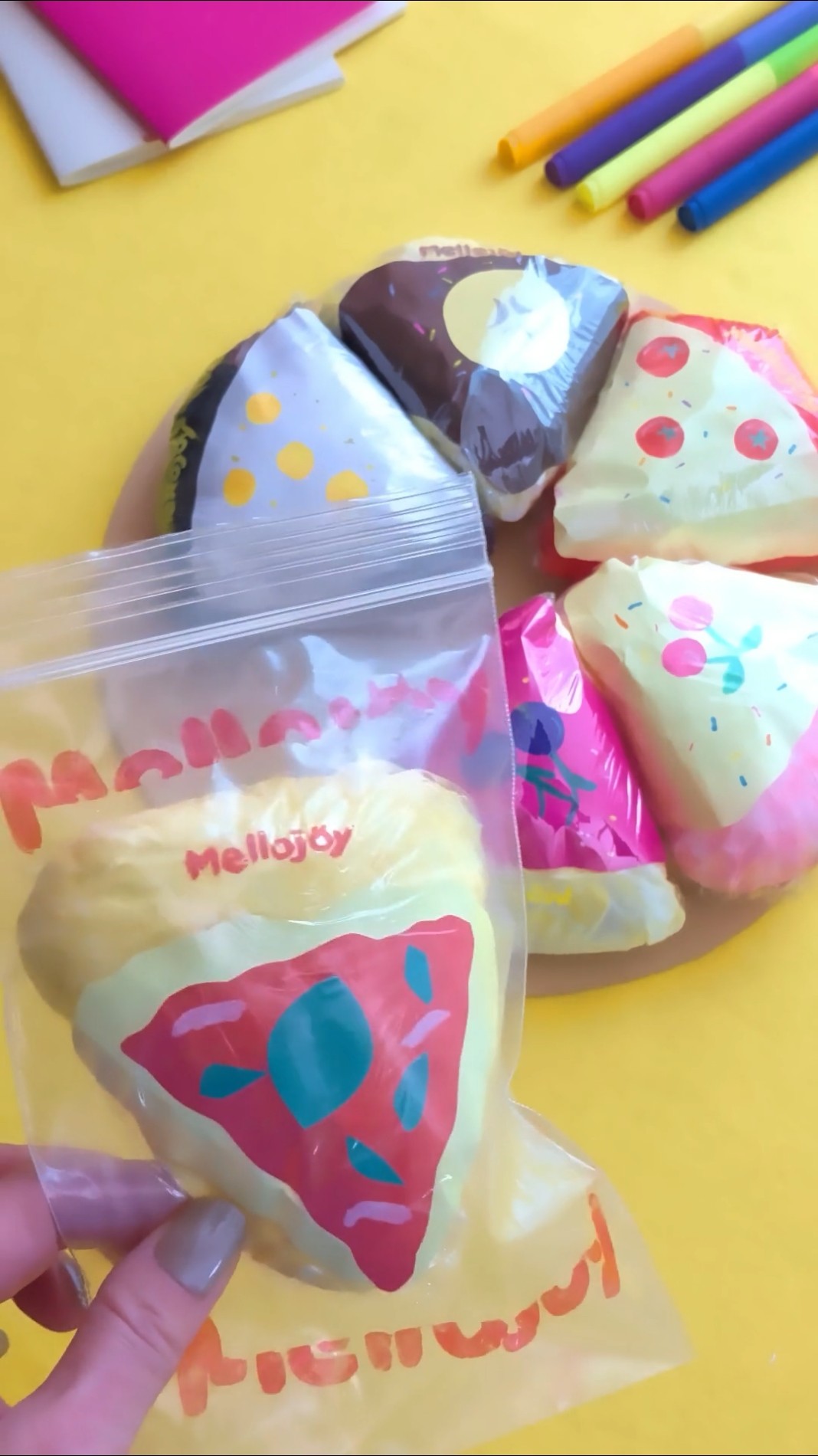 Handmade 💙 New Melojoy Pizza Squishy #Melojoy #Origami #Squishy