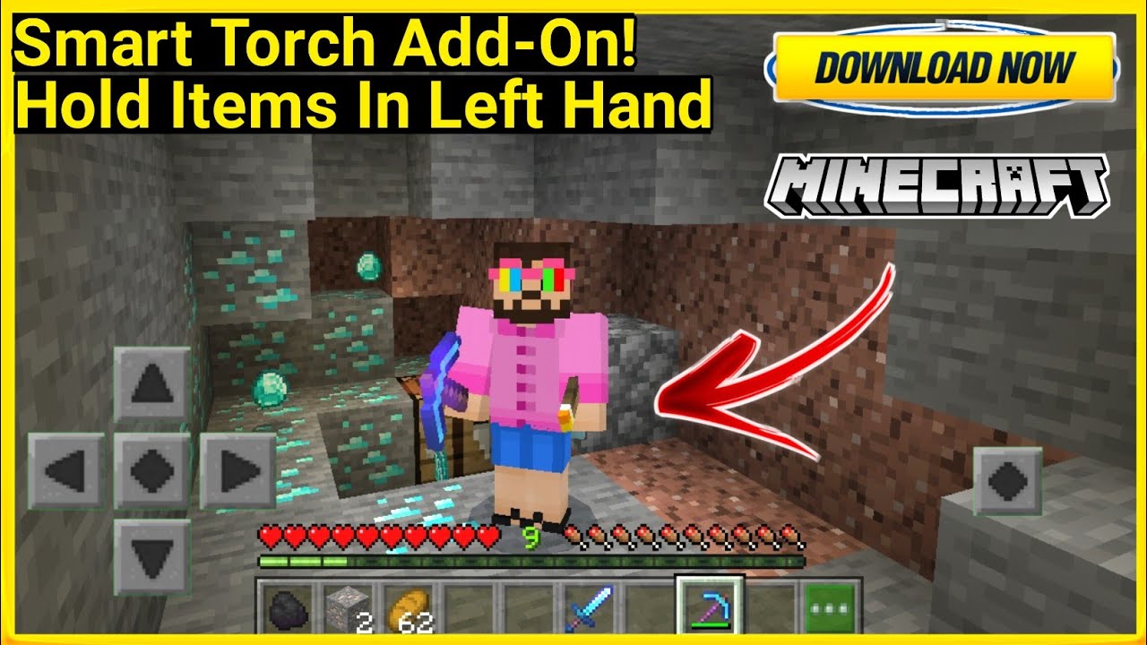 Torch add. Minecraft Smart Torch Addon Mods. Minecraft hand with a Torch.