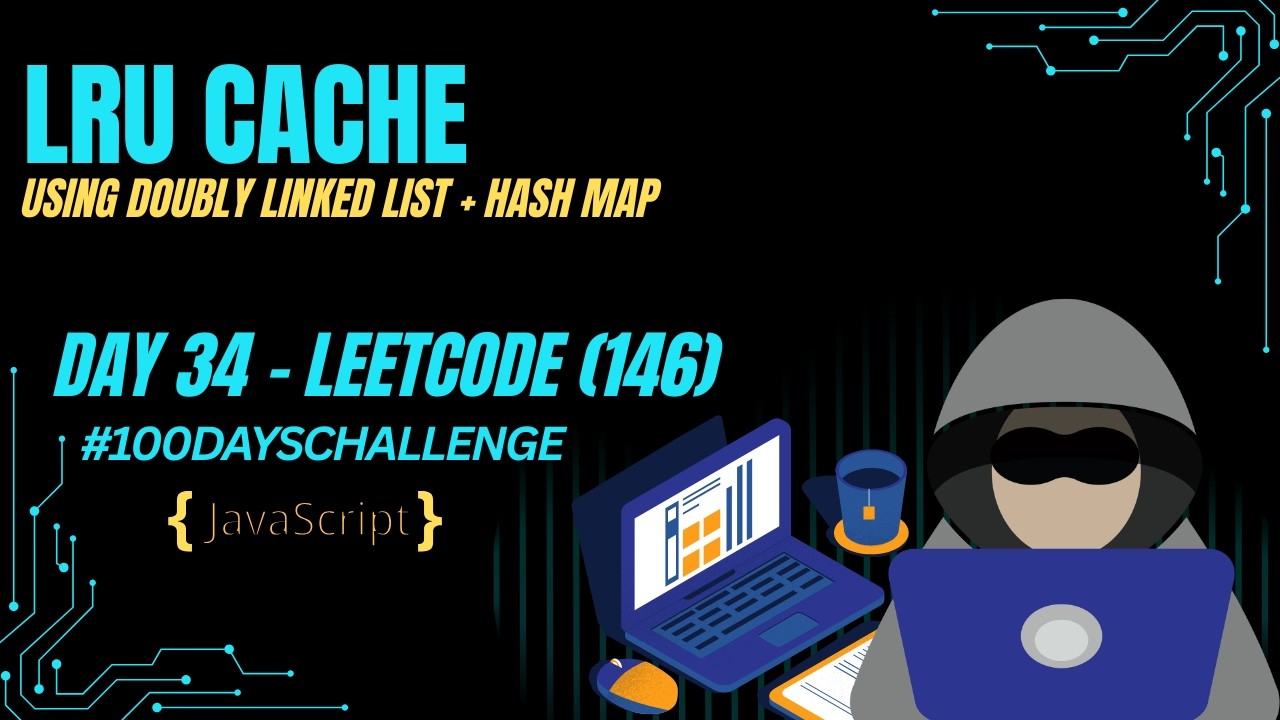 LRU Cache - LeetCode 146 | HashMap + Doubly Linked List in JavaScript ...