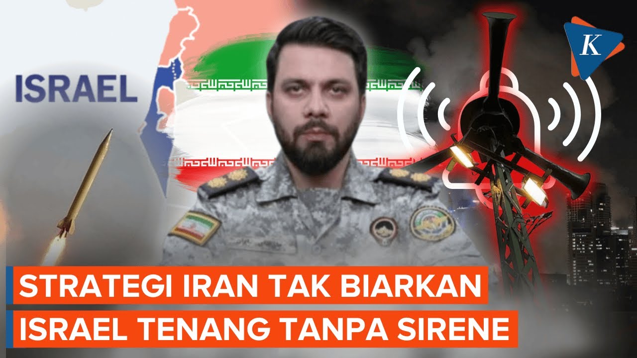 Israel Terus Dihujani Serangan, Iran Tekan Penduduk lewat Sirene Peringatan