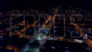 San Salvador (Entre Ríos) desde el aire.