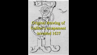 Galileo's Clock  Escapement