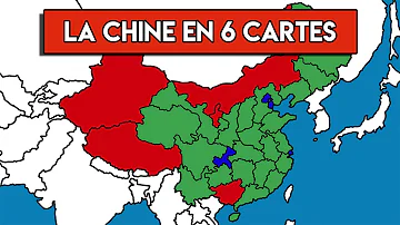 Où se situe la Chine sur la carte ?