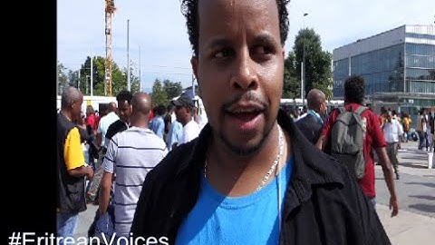 Tommy: Eritreans Voices at the June 26 Demo in support of the UN COI Report