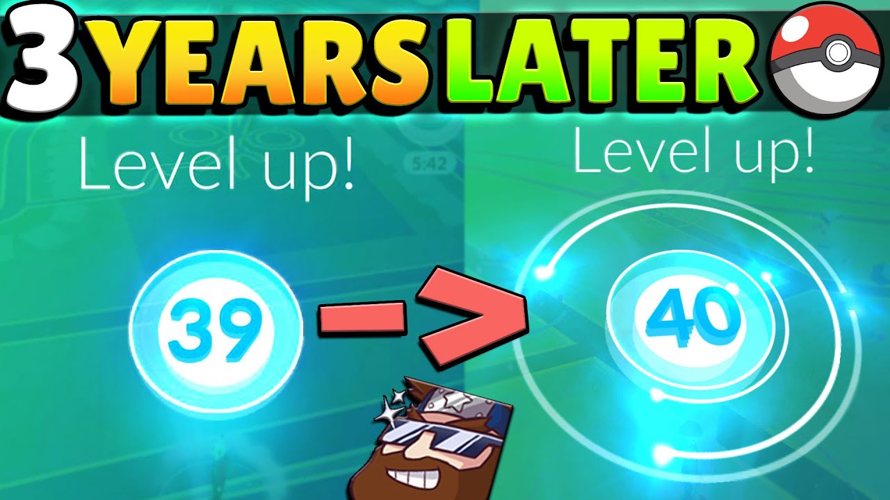 Finally Hitting Level 40!! after being level 39 for three years...... (Pokemon GO)