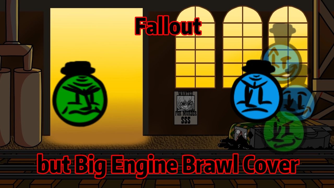 FNF:Fallout but Alfred and Gordon Thomas Edward Henry sings (Fallout BEB/TRS Cover)