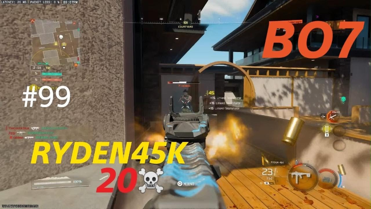 Call of Duty BO7- RYDEN45K gameplay on RAID (No Commentary)