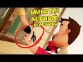 SAVING THE NEIGHBOR NEW ENDING!! | Hello Neighbor