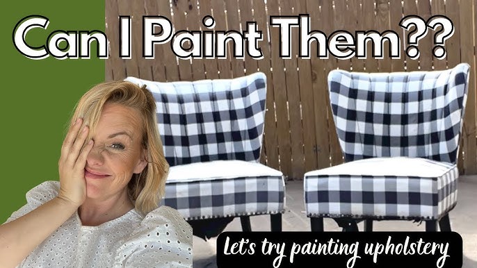 Painting Upholstery Fabric With Chalk Paint® - Thirty Eighth Street