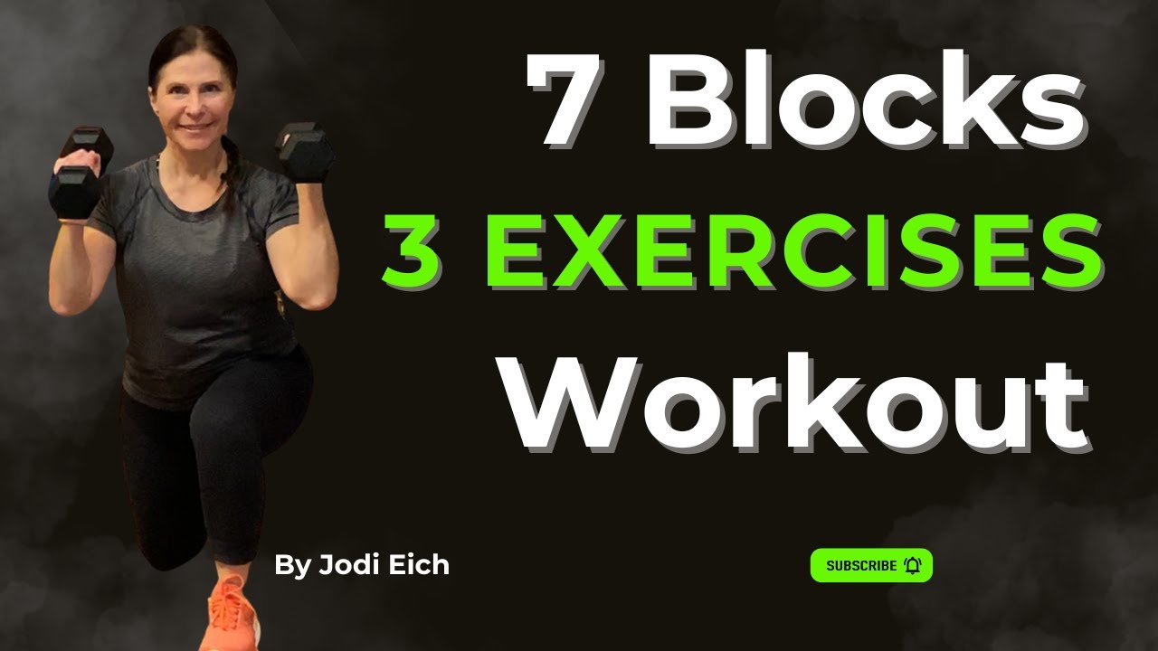 Full Body Workout: 7 Blocks - All With 3 Exercises! - YouTube