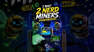 I Built 2 NerdMiners From Random Cheap Tech 😂🐝