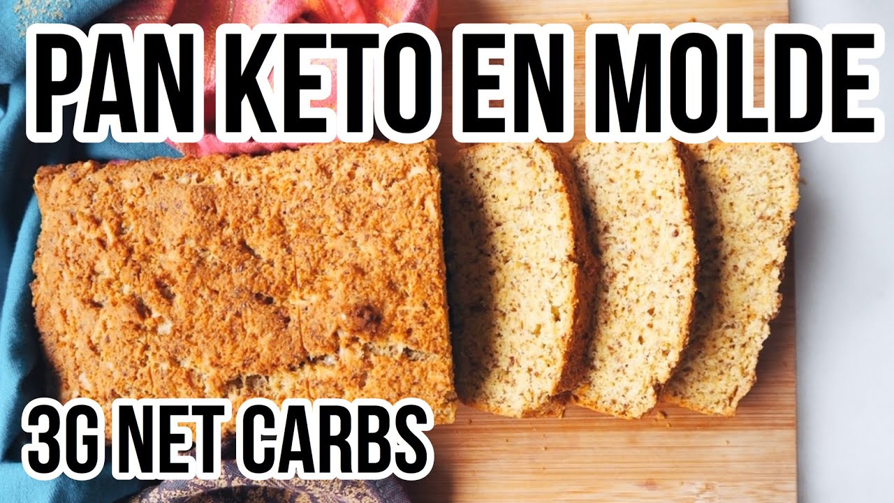 🍞 PAN KETO HORNEADO EN MOLDE | EASY KETO BREAD LOAF | Manu Echeverri