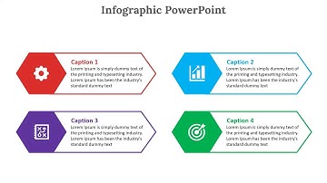 Building a 4-Step Infographic in PowerPoint  #slideegg