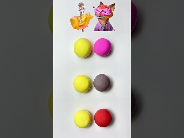 Zootopia Mixing #colormixing #zootopia #zootopia2
