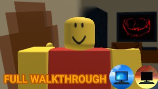 Jim's Computer - (Full Walkthrough + All Badges) - Roblox