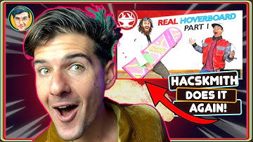 Real Hoverboard from BACK TO THE FUTURE! reaction