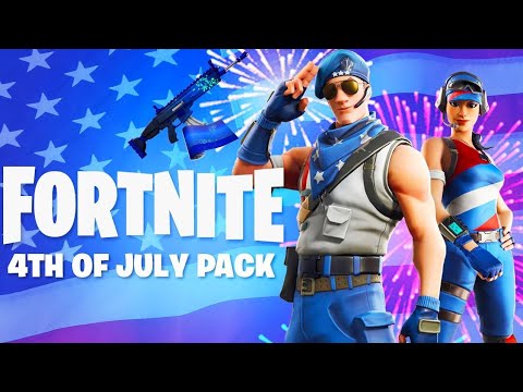 The RARE July 4th SKINS BACK in Fortnite!