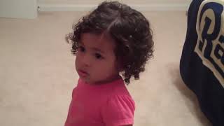 How 18 months old girl twerking to Beyonce's song