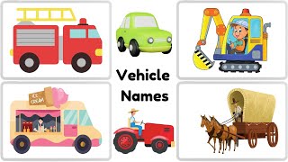 Kids vocabulary - Transportation Sounds - Vehicles Vocabulary - Learn English for kids #vehicle