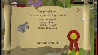 OSRS A Ruff Situation Quest | No Commentary