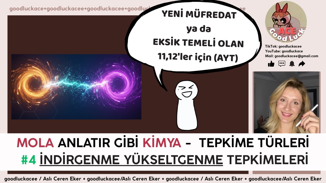 Mola anlatır gibi - İndirgenme Yükseltgenme