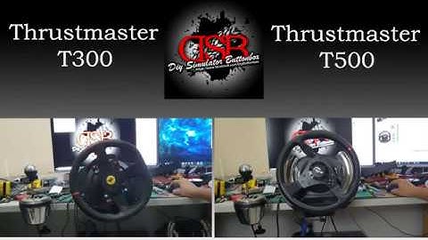 Thrusmaster T300 VS T500 FFB