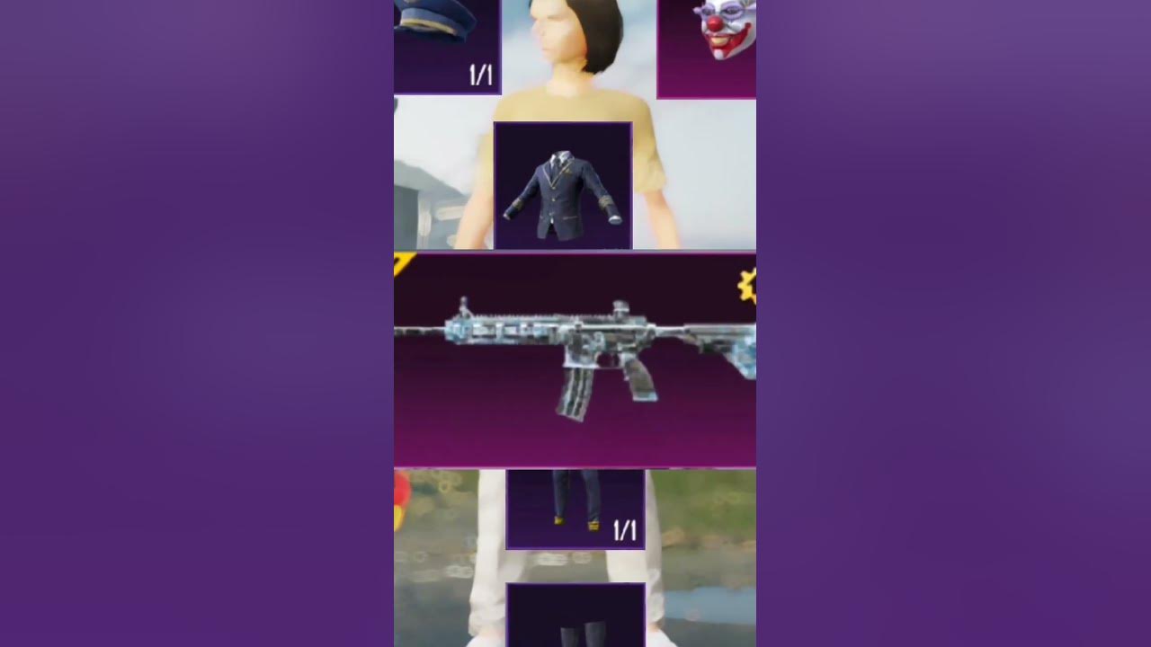 PILOT SET, GLACIER, M5 MASK 💙 II PUBG EDIT II WAIT FOR END II PUBG MOBILE II #shorts