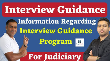 Information Regarding Interview Guidance Program for Judiciary Nishant Sir & Ravi Yadav Sir