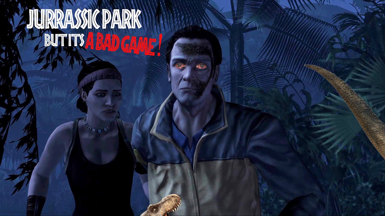 Jurrassic Park But we played the Game! | Funny Moments