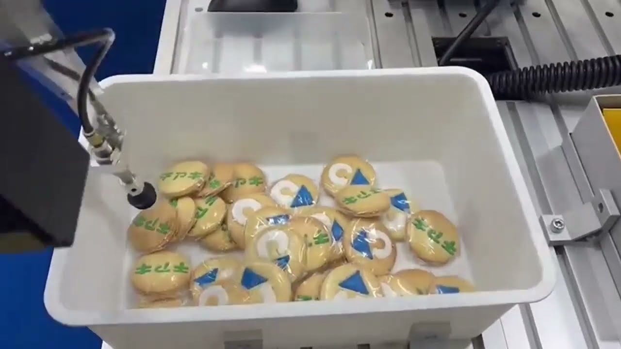 CR10 with Mech-Mind vision for automatic sorting of food