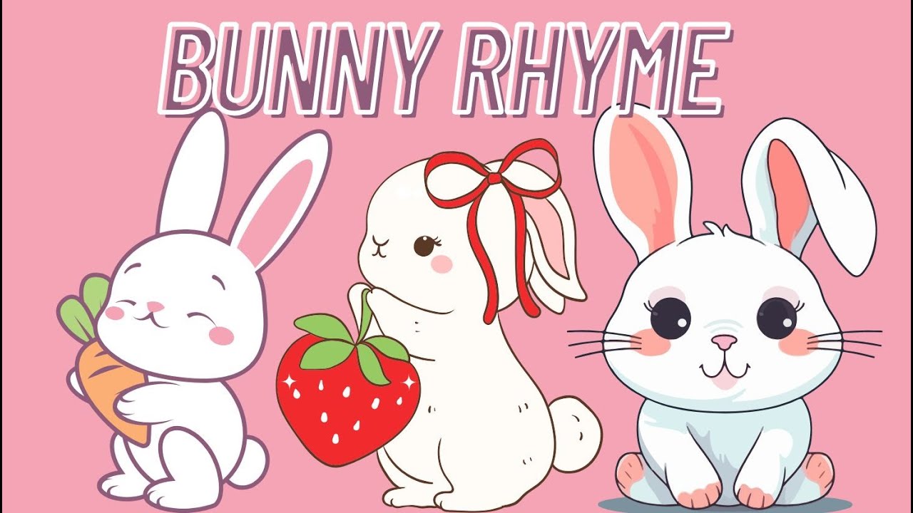 Bunny rhyme | Nursery rhyme | kids rhymes - YouTube