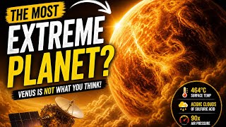 This Planet Is Literally Hell (And It’s Real) #venus #spacefacts 