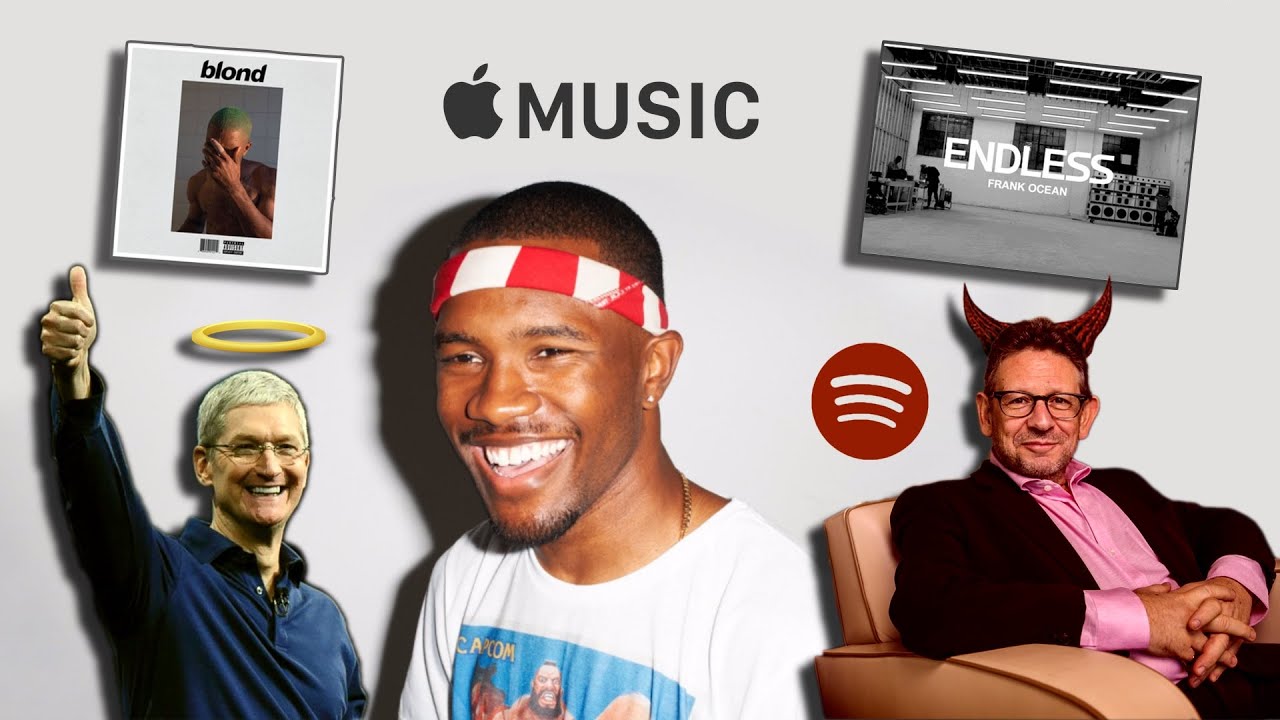 FRANK OCEAN: провал ENDLESS, выпуск BLONDE, сделка с Apple Music и обман лейбла!