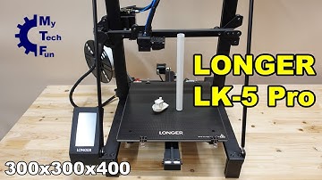 Big budget 3D printer: Longer LK5 Pro, review, assembling, first prints