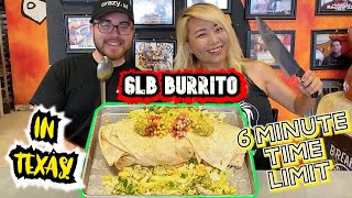 MASSIVE 6LB BURRITO TEAM EATING CHALLENGE (6 MINUTE TIME LIMIT) #RainaisCrazy